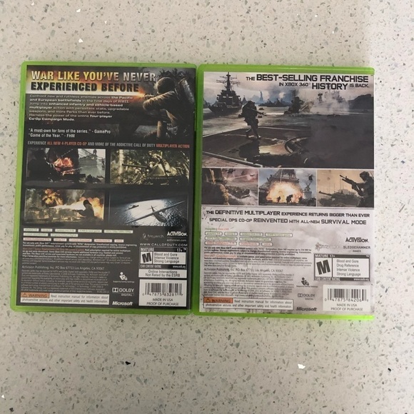 🎮 XBox 360 Call Of Duty Video Games - Picture 7 of 7